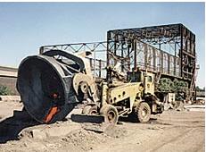 Great wall machinery is professional deal with the dump slag