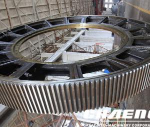  Introduction to repairing cracks in large girth gear of rotary kiln
