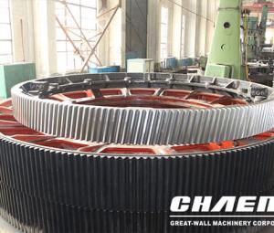  Chaeng are specializes in large ring gears with a diameter of large than 2 meters