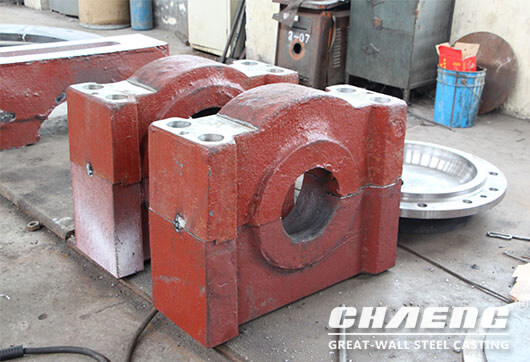  India customers purchased bearing housing for vertical mil grinding roller