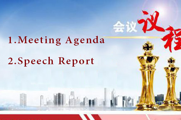 Chaeng 60th anniversary celebration Meeting Agenda and Speech Report