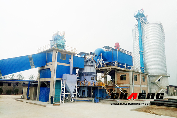 Shanxi's annual output of 300,000 tons of slag powder production line
