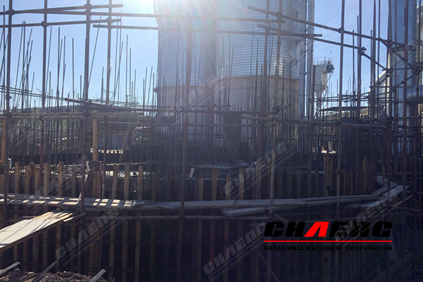 Neimenggu annual output of 400,000 tons of slag grinding plant