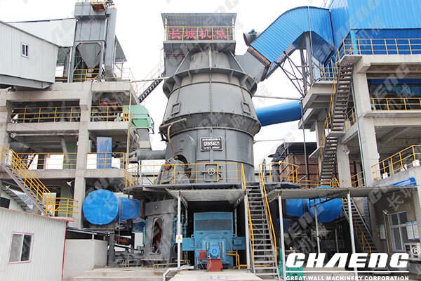 waste slag vertical grinding mill