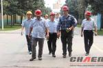 Chile customers visit our factory