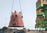  large steel casting slag pot（Mittal delivery picture）