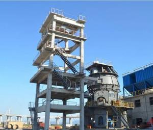 Vertical roller mill in limestone desulfuration plant