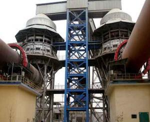 Lime calcining production line