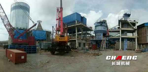  300,000 tons of slag grinding production line