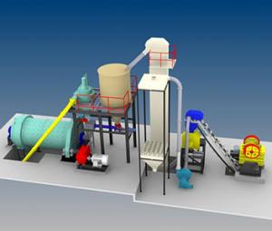Introduction Chaeng dry type cement production line processing