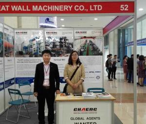  Chaeng GRM series vertical roller mills are show at Vietnam exhibition