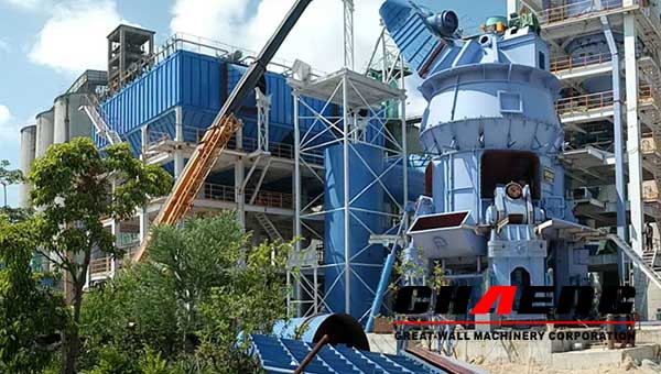 Chaeng slag vertical mill production line Why can emerge in the field of environmental protection