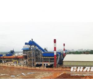 Chaeng 200-3000t/d active lime production line-lime line project case