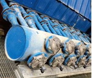  Application of air cooler in rotary kiln tail of cement industry