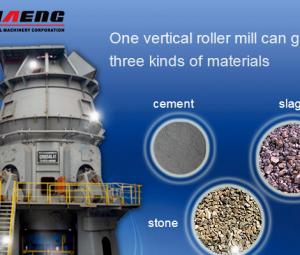  One Mill Three Applications – Vertical Roller Mills reduce Cement Enterprise cost