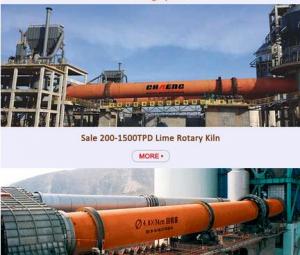 chaeng lime kiln/cement kiln Technical summary