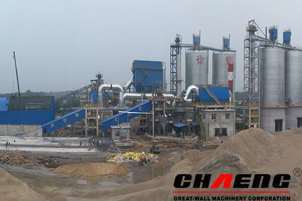 slag processing plant