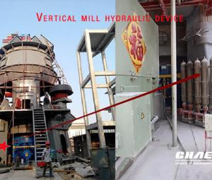  Chaeng GRM vertical roller mill hydraulic pressurizing device