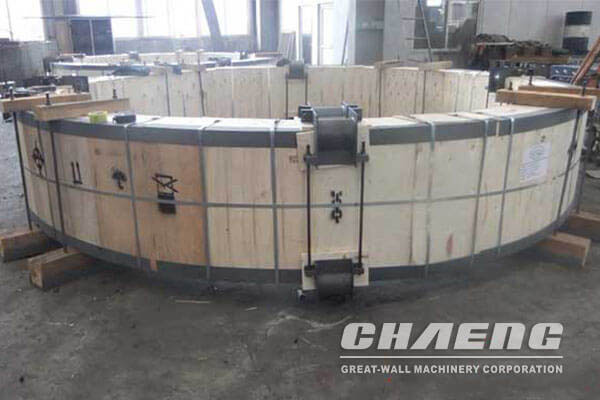  The kiln tyre,The main components on the rotary kiln equipment