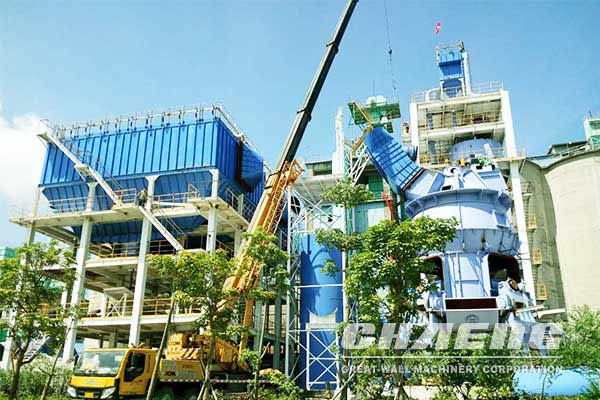  Application of vertical mill in cement building materials industry