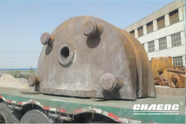  The ceramic press machine cross beam has been successfully exported to foreign countries