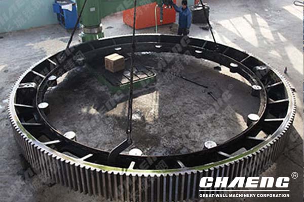 Introduction of several methods of processing for large gears