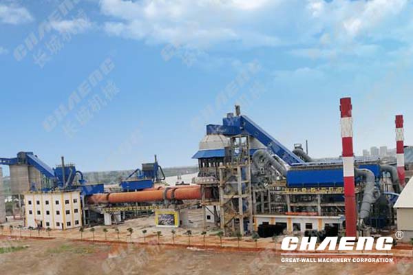  What is the activity of calcined lime rotary kiln?