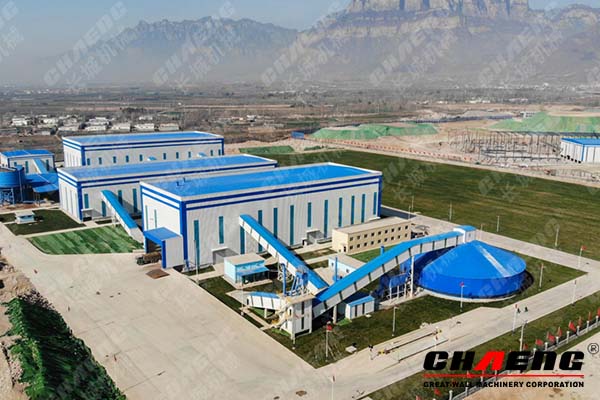  Fine sand aggregate production line contracted by chaeng
