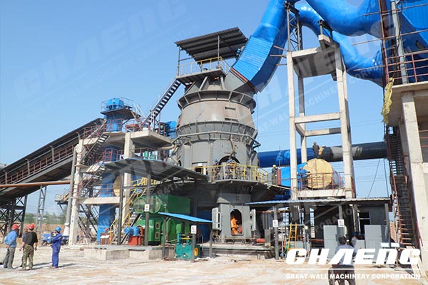  GRM series vertical mill turns 
