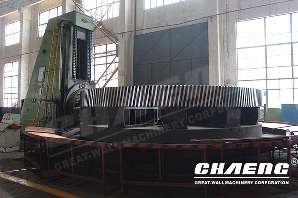  How can we ensure the transmission of helical ring gears?