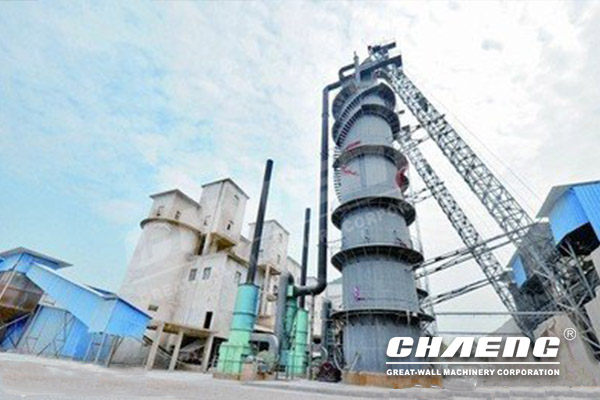 Low Power Consumption Vertical Shaft Kiln Active Lime Production Line