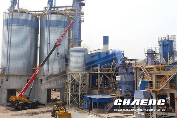 Slag Grinding Plant with slag vertical roller mill
