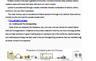 How we make cement(cement making process)