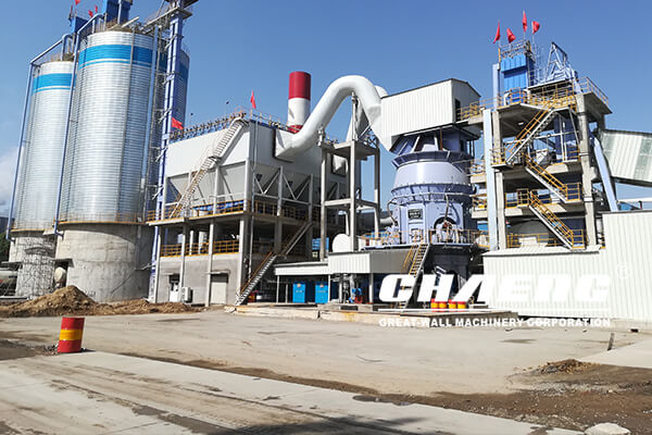 Hebei Aosen 2×600000t/a slag powder production line EPC project