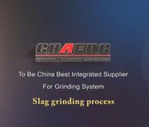 slag grinding plant process (ggbfs production line)