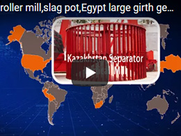 case of chaeng, vertical roller mill,slag pot,Egypt large girth gear,grinding roller,kiln shell