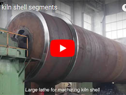 Rotary kiln shell segments