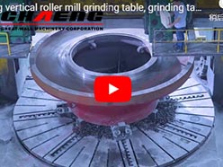 chaeng vertical roller mill grinding table, grinding table of vertical mill