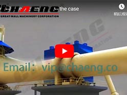 rotary kiln production line and the case