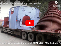 Uzbekistan 1000t/d cement production line